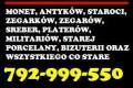 SKUP ANTYKW MONET SREBER ZEGARKW OBRAZW 792-999-550