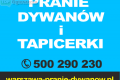 Pranie dywanw i tapicerki Warszawa