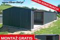 Gara blaszany magazyn 14x5 blacha w kolorze mocna konstrukcja