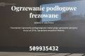 Frezowanie pod ogrzewanie podogowe